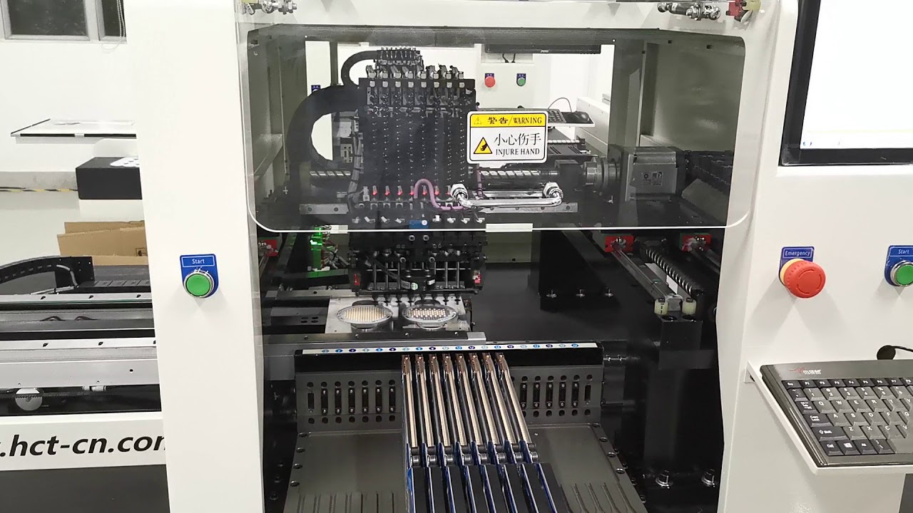 HCT-530LV Automatic 8 Heads LED Pick and Place Machine