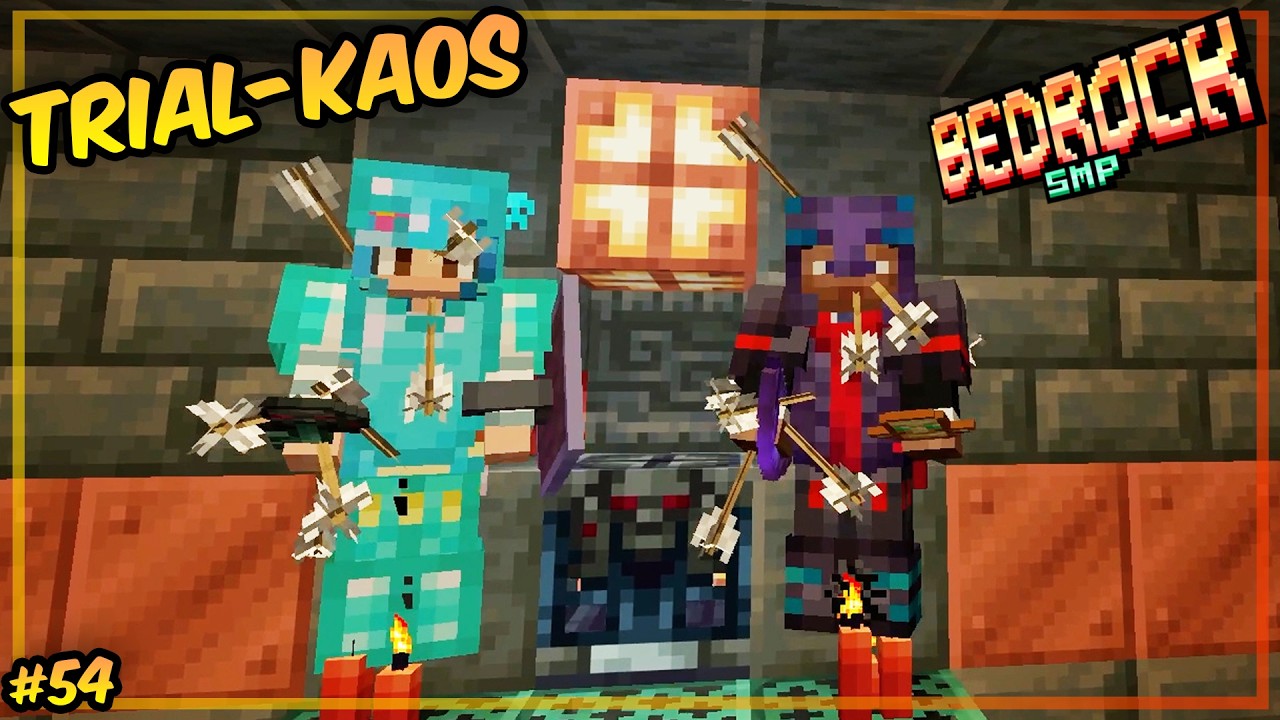 ÄVENTYR I TRIAL CHAMBER MED MAMMA I MINECRAFT - BEDROCK SMP - S2 | #54