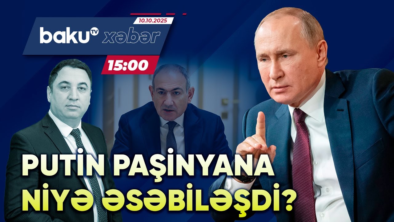 Putinlə Paşinyan arasında gərgin söhbət - CANLI