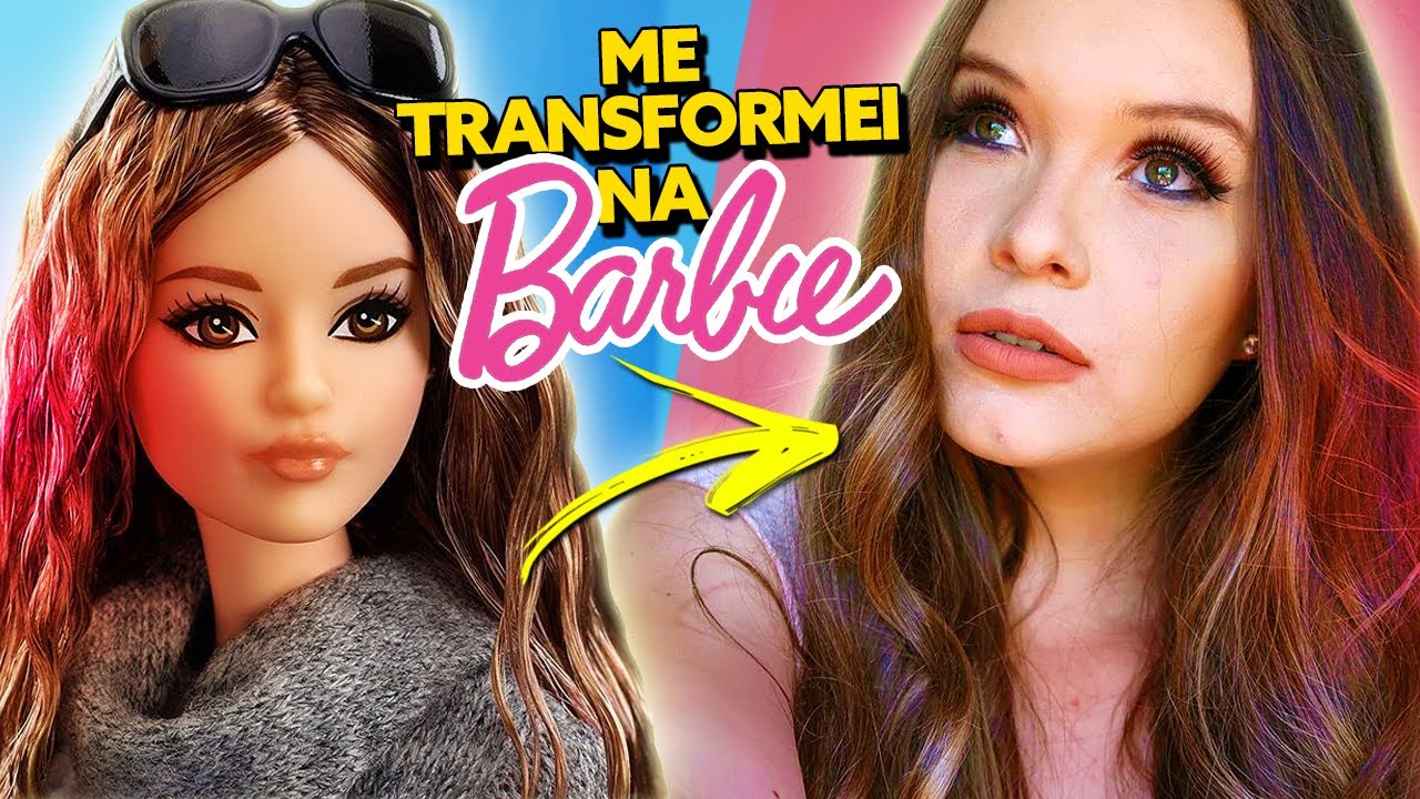 ME TRANSFORMEI NA BARBIE MORENA! DAIANE PORTELA