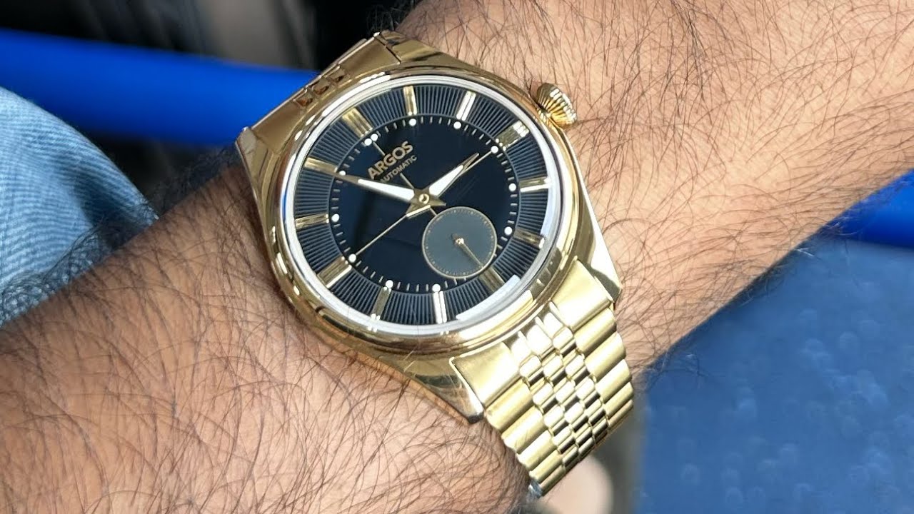 ARGOS Apollo III теперь доступен с браслетом из желтого золота