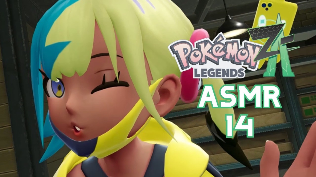 ☁️Pokemon Legends ZA ASMR │Thunder Waaavvee - Battling Canari☁️