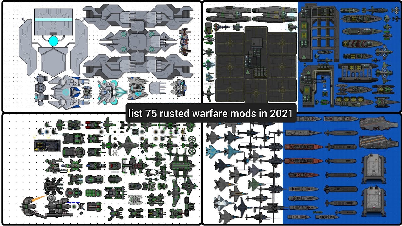 list 75 rusted warfare mod in 2021