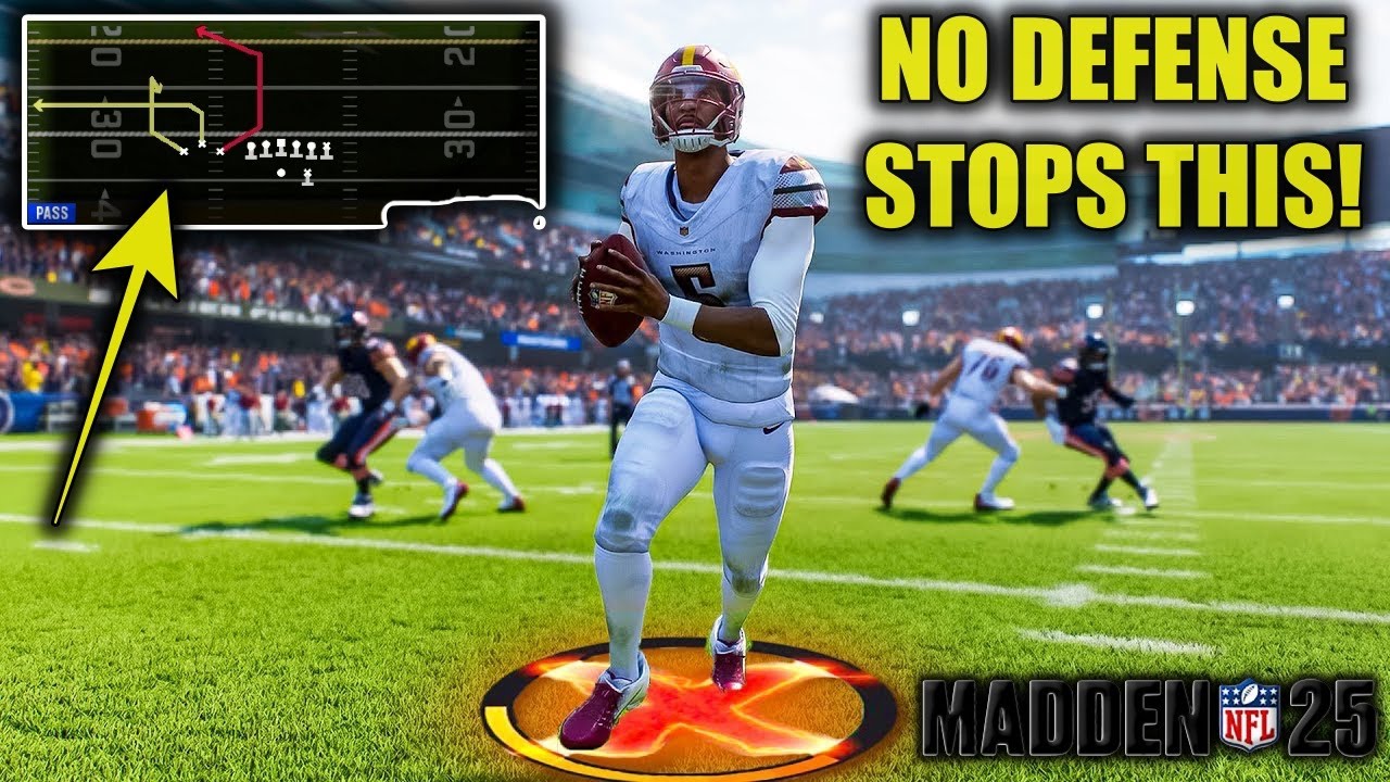 GUN BUNCH TE IS THE MOST DOMINANT OFFENSE IN MADDEN 25!