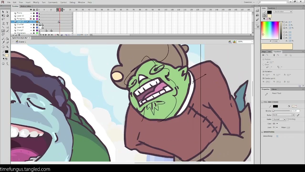 Yotta Soul |  drawing timelapse | Sqeezy cameo!