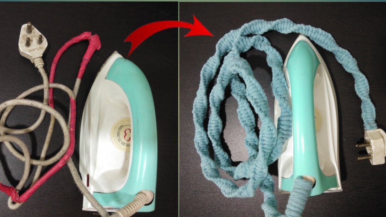 How to Decorate Iron Press Wire Step By Step Tutorial | Protect Iron Press Wire From getting Damaged