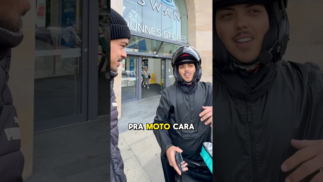 QUANTO GANHA UM ENTREGADOR TRABALHANDO DE MOTO NA IRLANDA