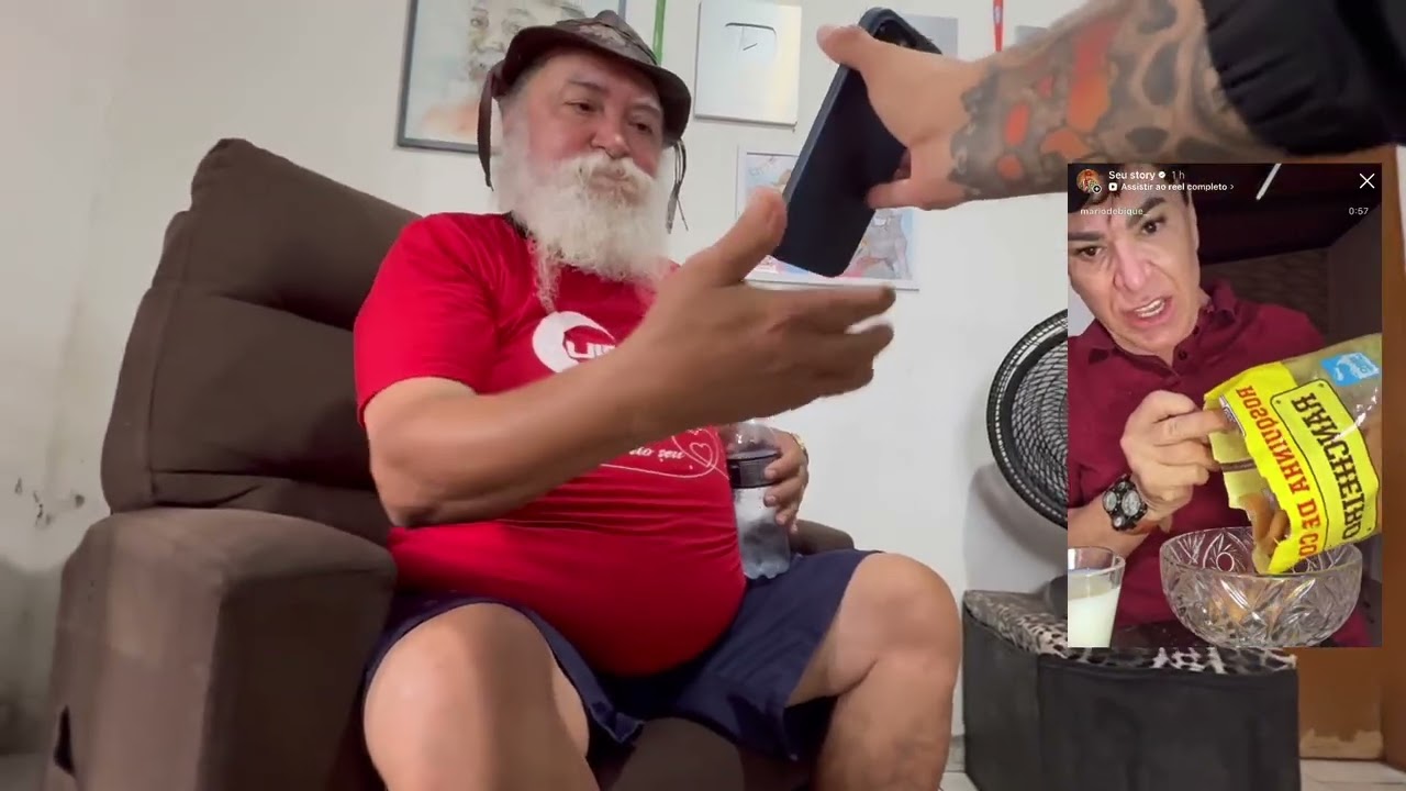 LUIZ DO SOM VIU SEU FIRMINO COMENDO ROSQUINHA 🤣