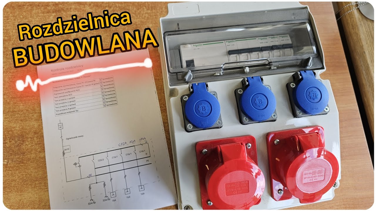 Rozdzielnica budowlana #elektrokwapi