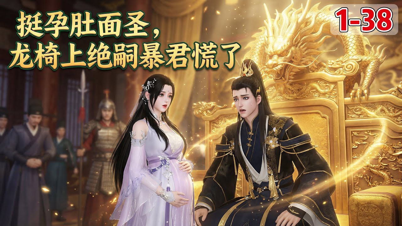 《挺孕肚面圣，龙椅上绝嗣暴君慌了》1~38
