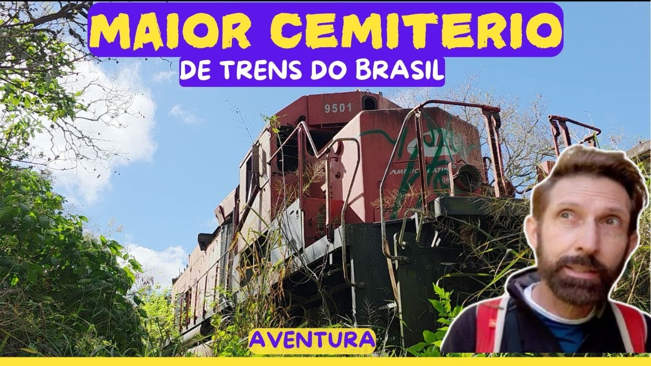 O Maior Cemiterio de Trens do Brasil! Será?