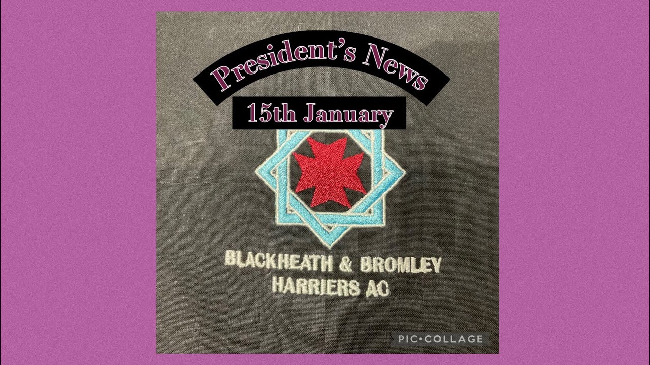 President’s News- Wednesday 15th January 2025