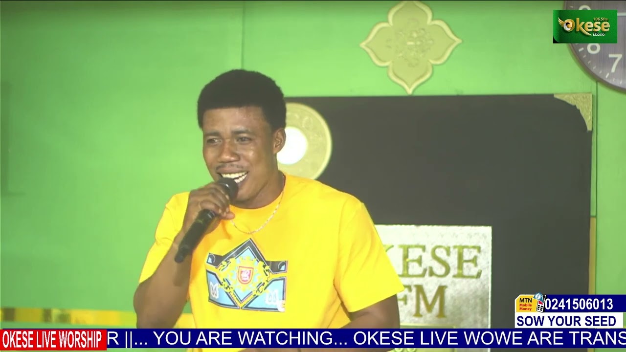 Avery hot Praises at OKESE FM by Min. Divine Power