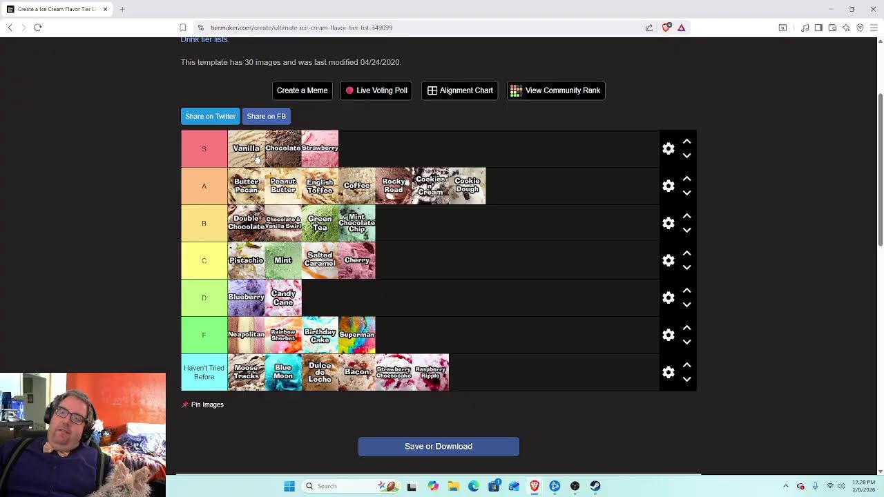 100 Subscriber Special!  Ranking Ice Cream Special