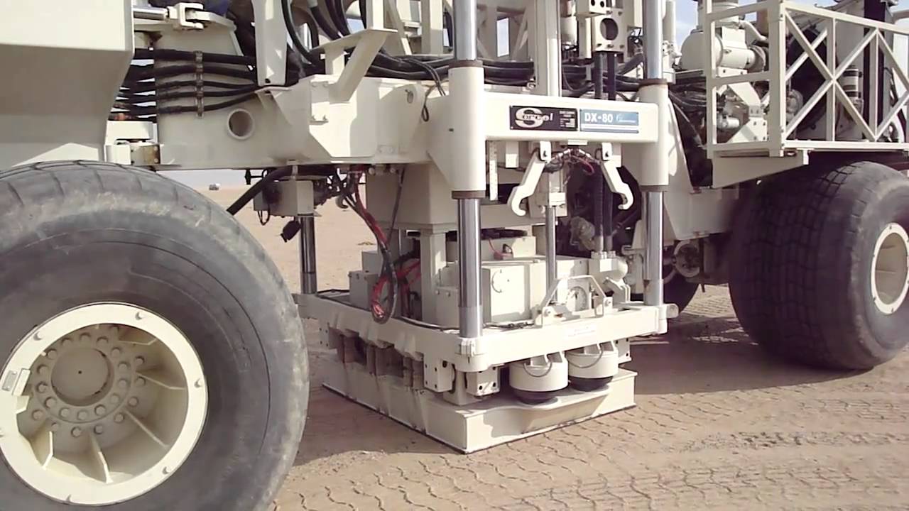 WesternGeco Vibroseis in Action