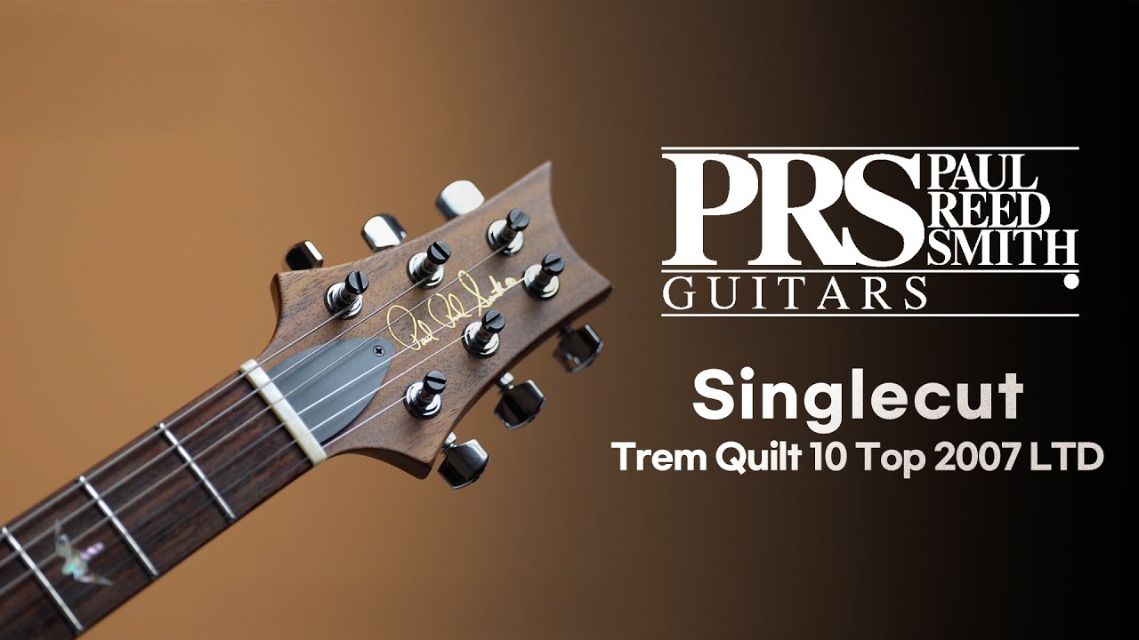 [P&T] PRS Singlecut Trem Quilt 10 Top 2007 LTD