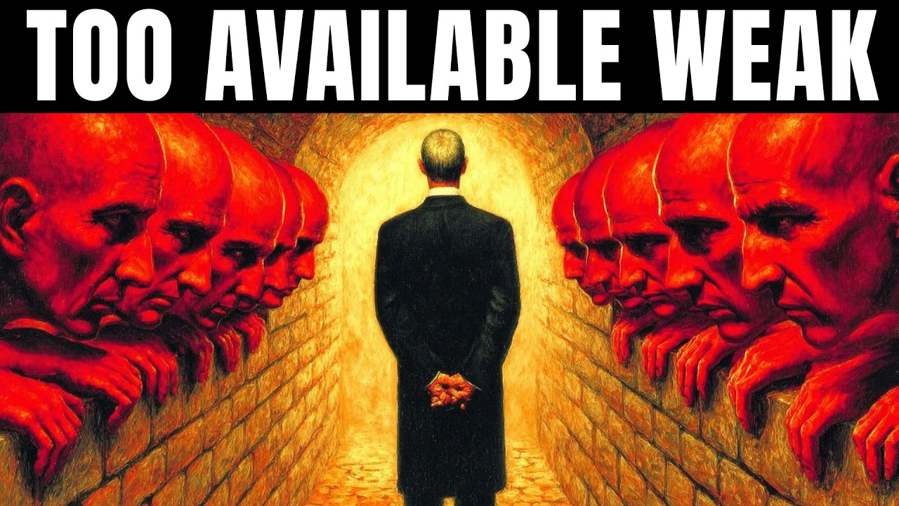 Stop Being Too Available — Power Leaves Quietly | Machiavellian
