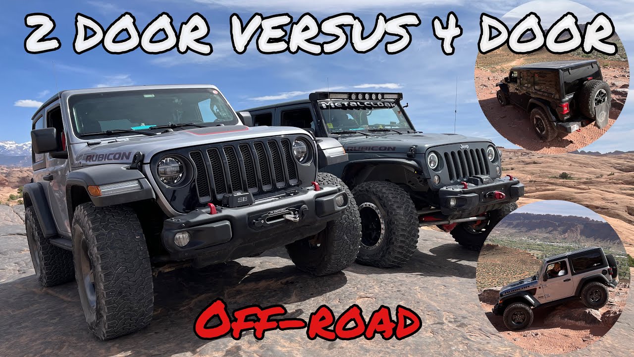 2 door versus 4 door Jeep Wrangler…Putting our Jeeps to the test…DANGEROUS off-road adventure…