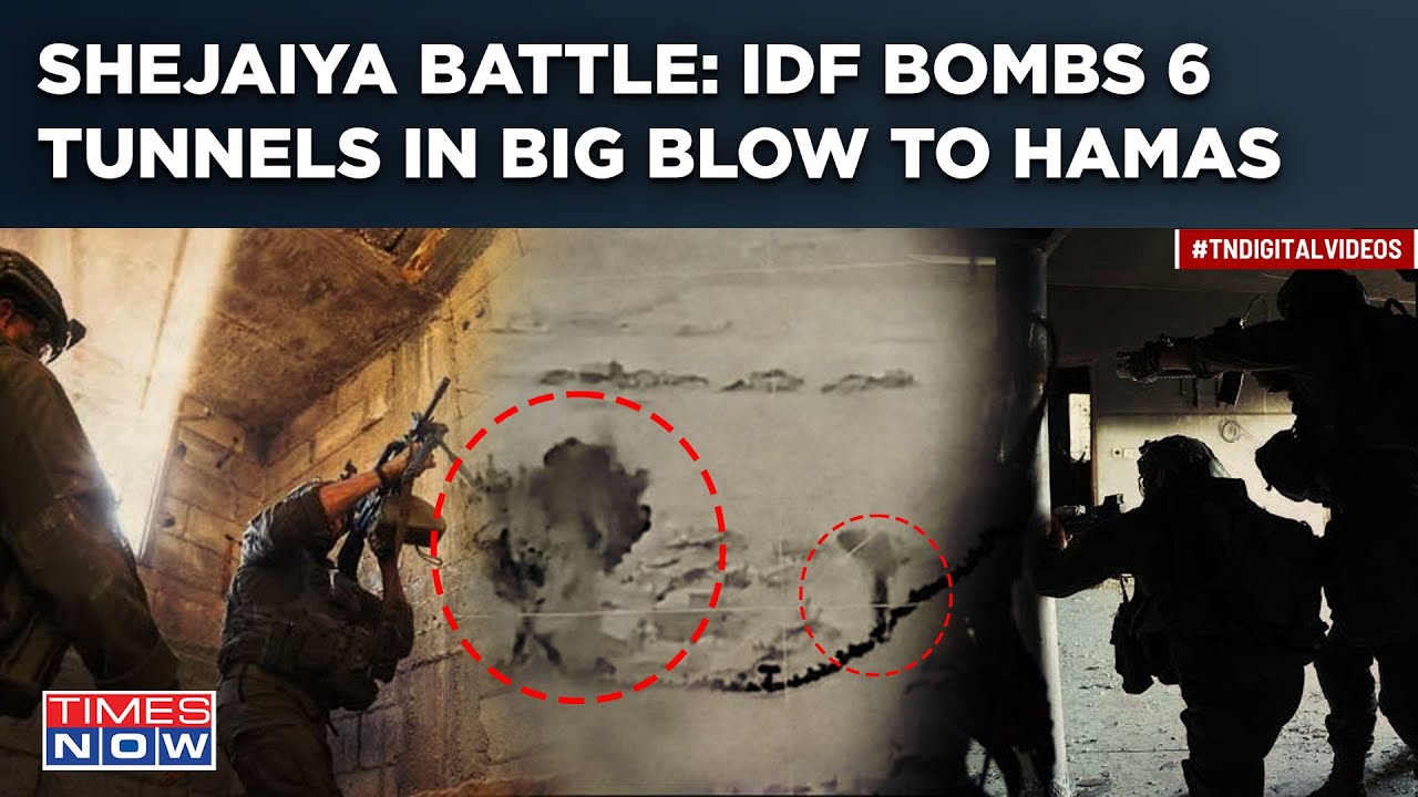 Shejaiya Battle: IDF Bombs 6 Tunnels, Rattles Militants| Islamic Jihad’s Gaza City Passageway Gutted