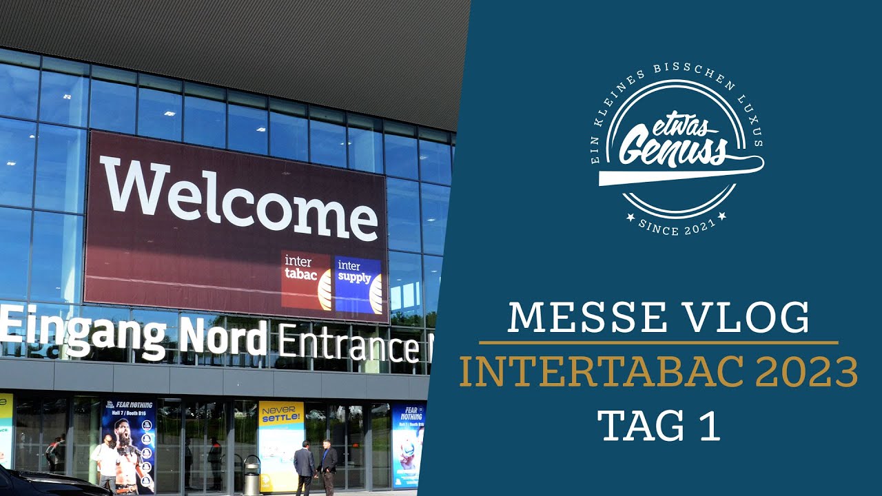 Messe Vlog: Intertabac 2023 - Tag 1