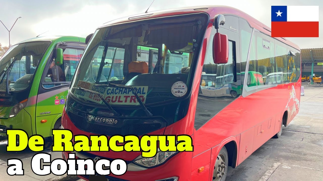CHILE EN BUS 🇨🇱- De RANCAGUA a COINCO, Región de O’Higgins 🚍🛣️🐴