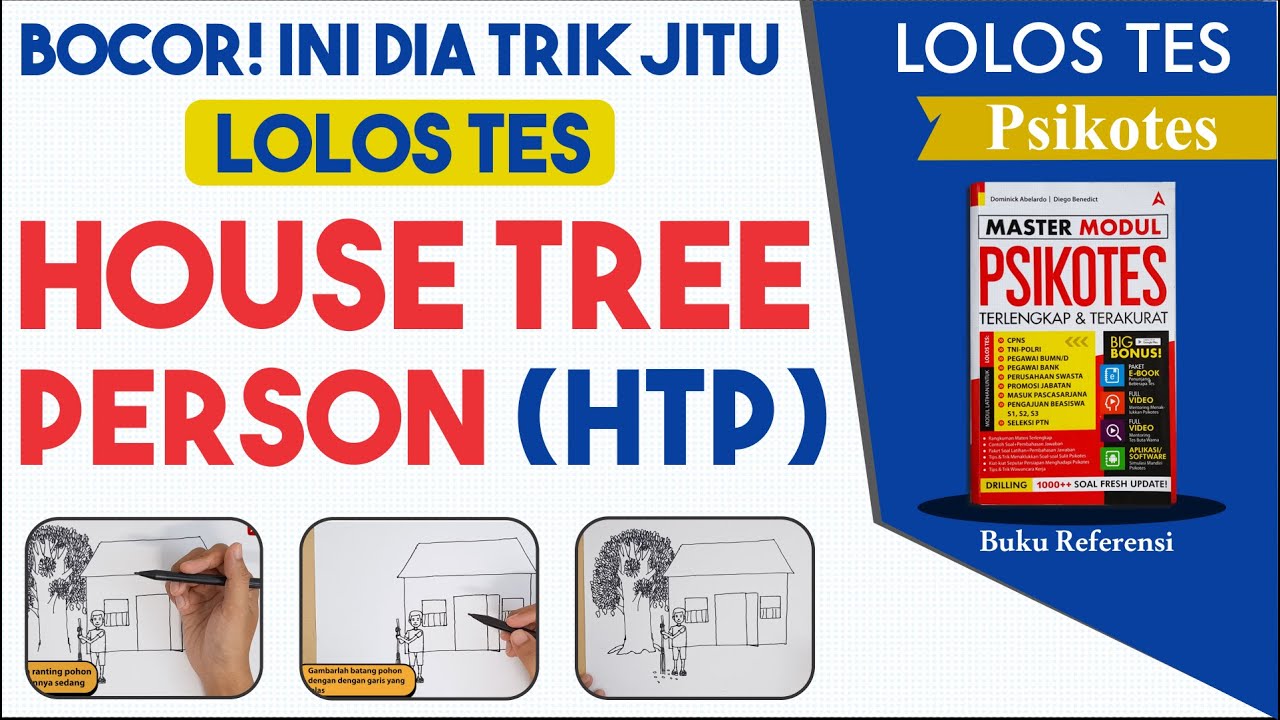 Jangan Asal Gambar, Ikuti Panduan  Lolos Tes House Tree Person (HTP) ini| Psikotes