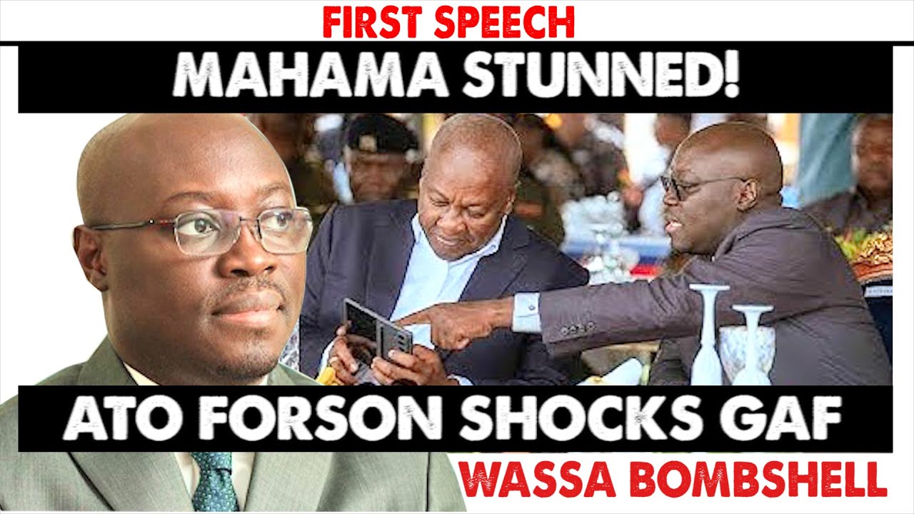 Ato Forson Shocks All at Ghana Armed Forces WASSA — First Speech Leaves Mahama Speechless