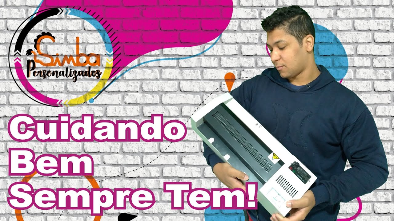 Limpeza na Plastificadora #manutenção #plastificadora