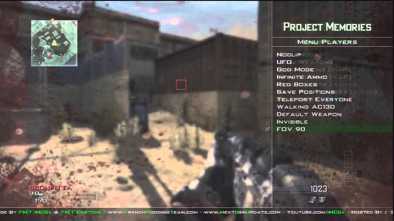[PS3/MW3] Mod Menu Project Memories v2 online + Download