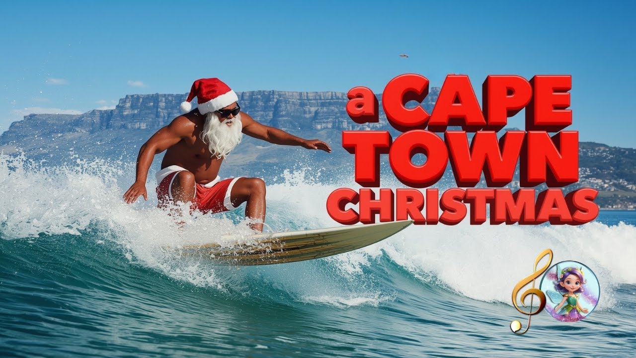 🎅Christmas in Cape Town ☀️South Africa  | Feel-Good Festive Song by Little Sundew