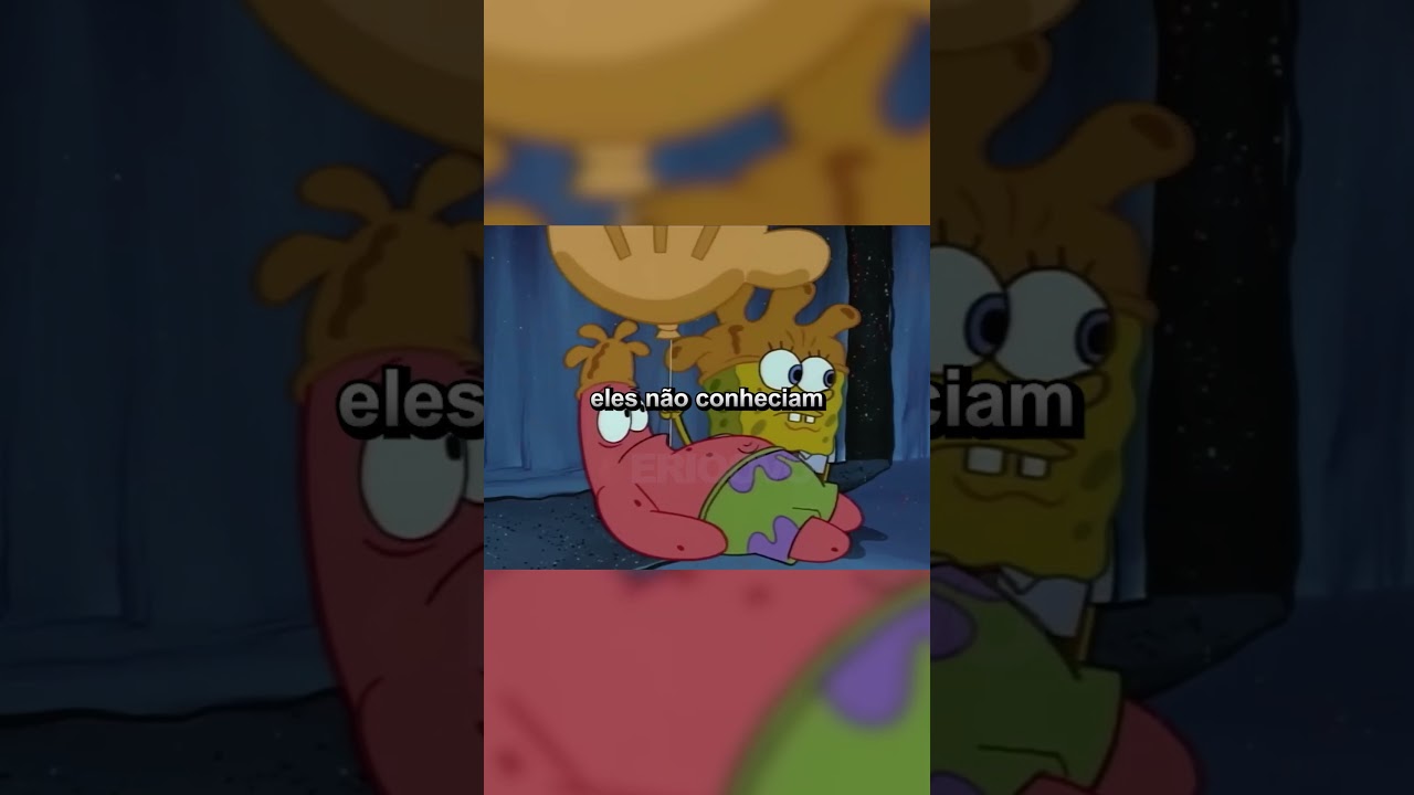 o Vil&atilde;o MAIS CRUEL de Bob Esponja... #shorts