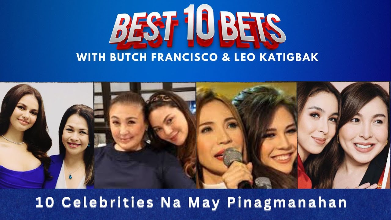 10 Celebrities Na Mana Sa Ina | Best 10 Bets