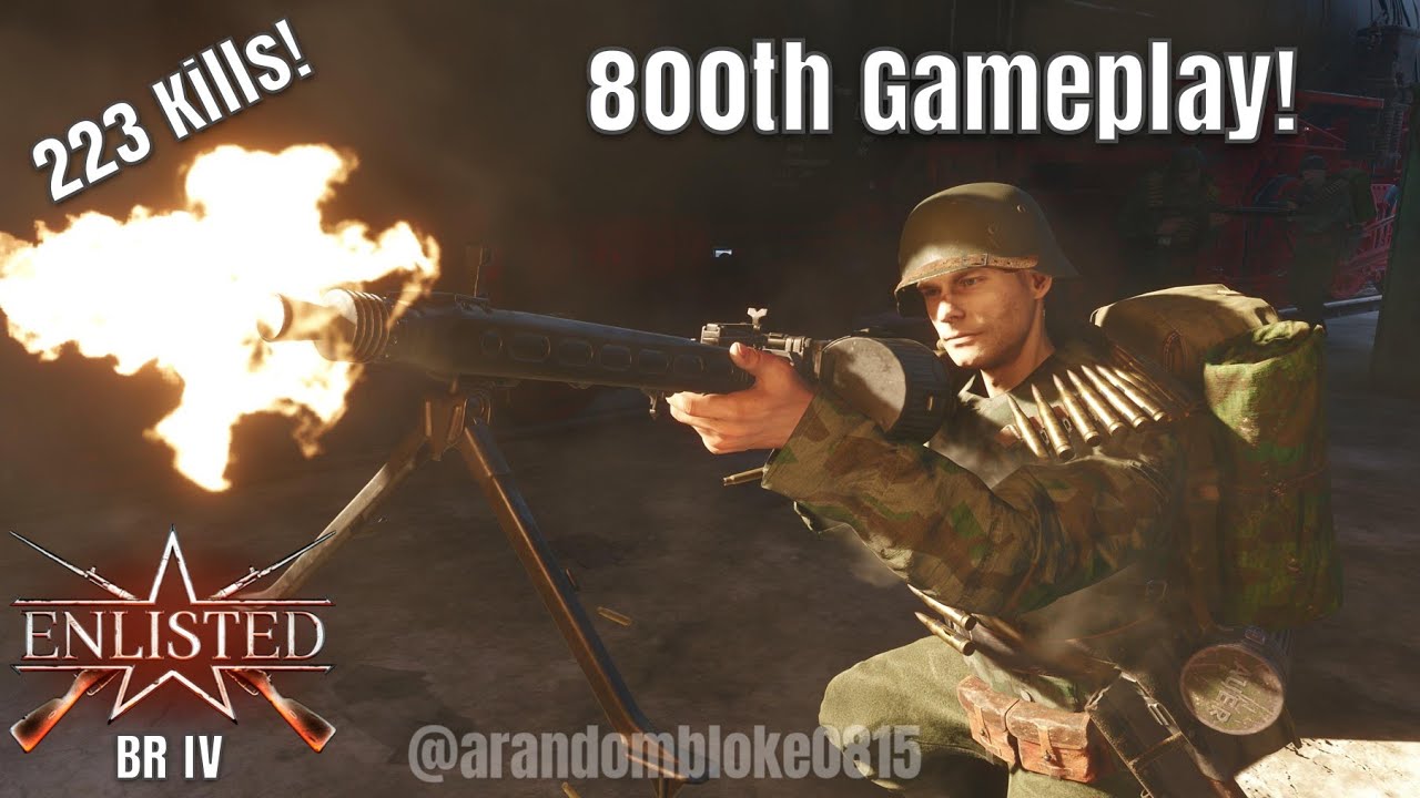 Enlisted; My 800th Gameplay! - Germany Tier IV PS5 Gameplay