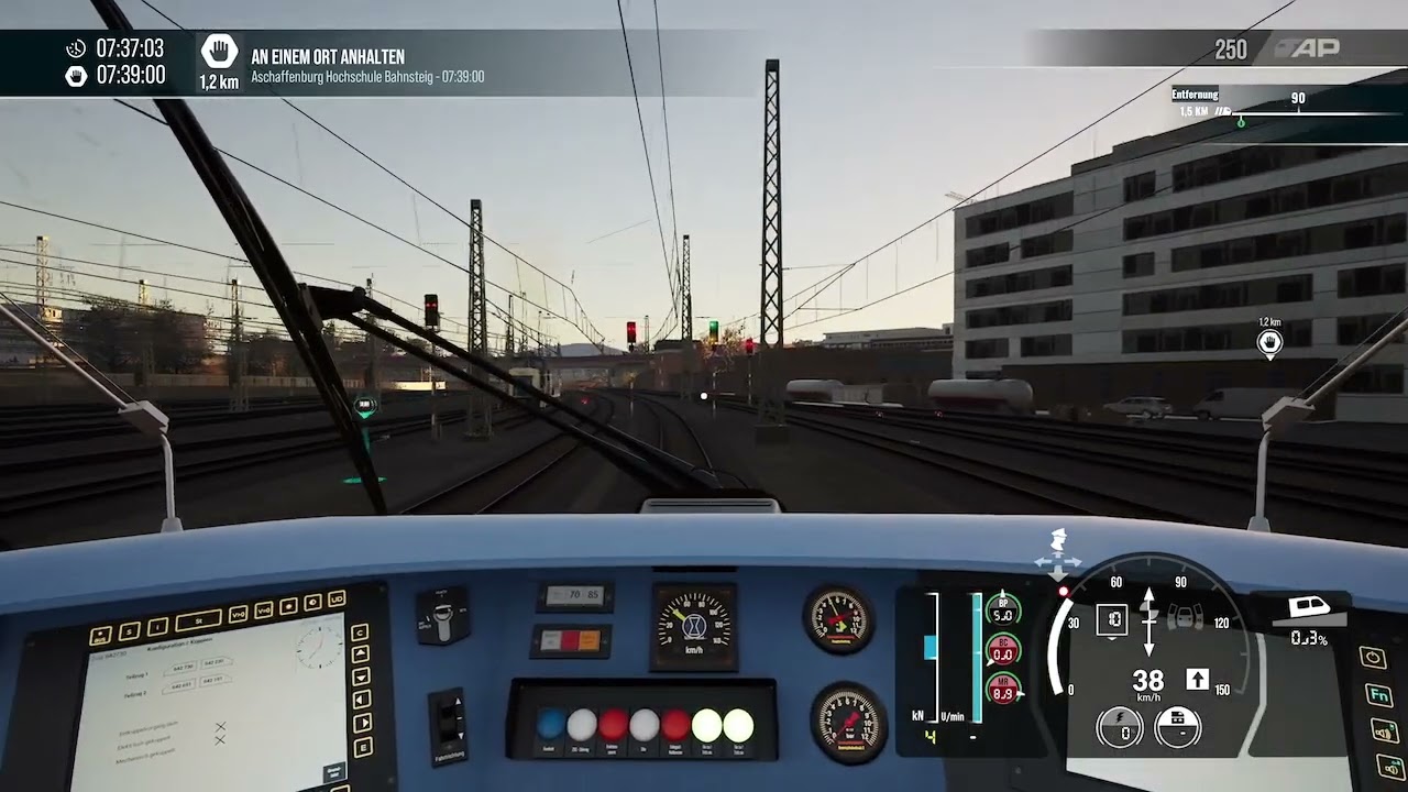 TSW6  Aschaffenburg Hbf - Aschaffenburg Süd