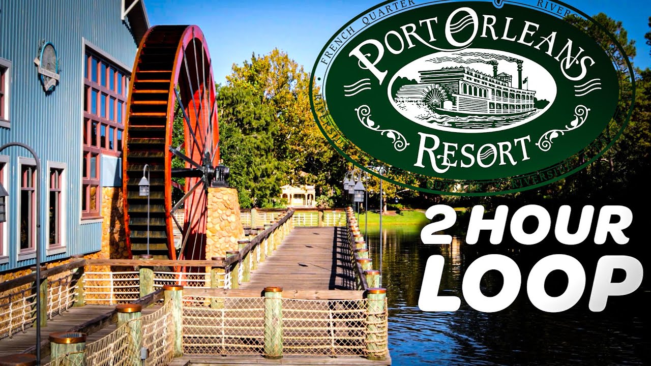 Port Orleans Riverside | Relaxing Jazz Music - Atmosphere Relax, Study, Sleep