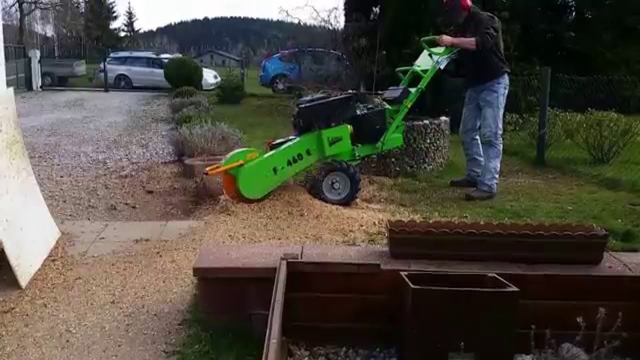 Baumwurzel entfernen - Stubbenfräse - Seesen 01708086730 www.garten-seesen.de