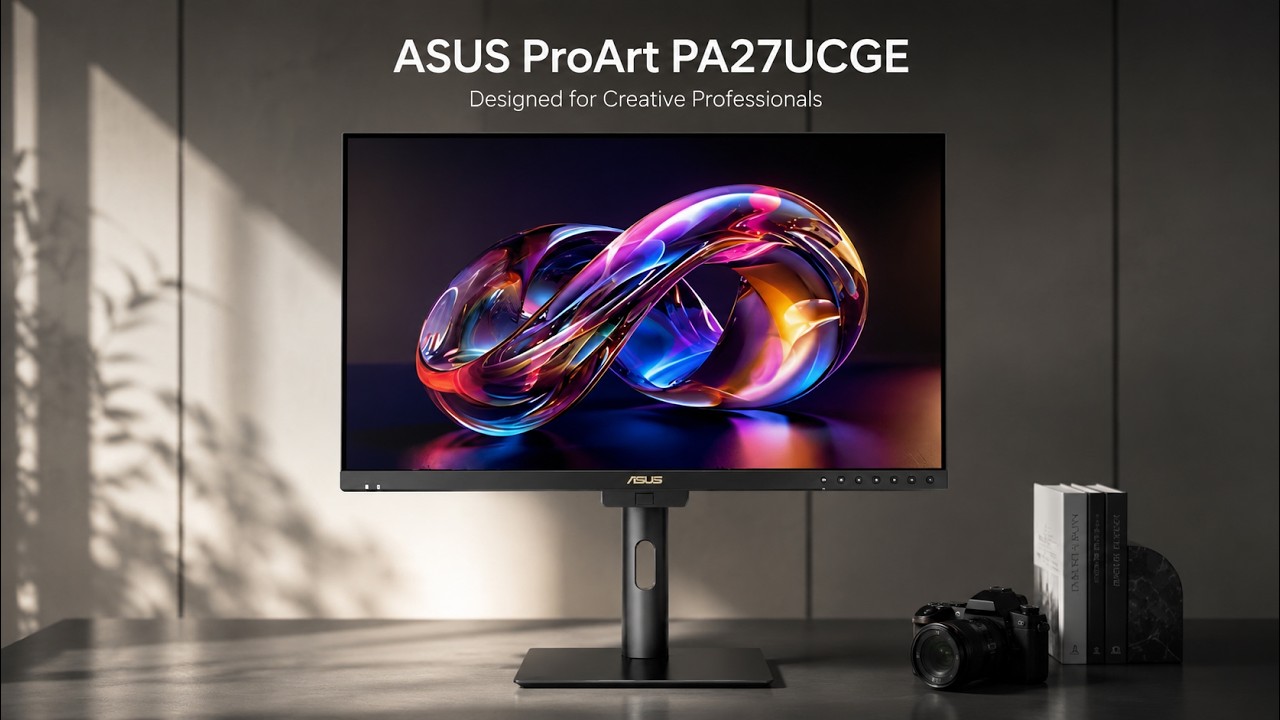 전문가용 모니터를 시작하신다면... 이걸로! Asus ProArt PA27UCGE