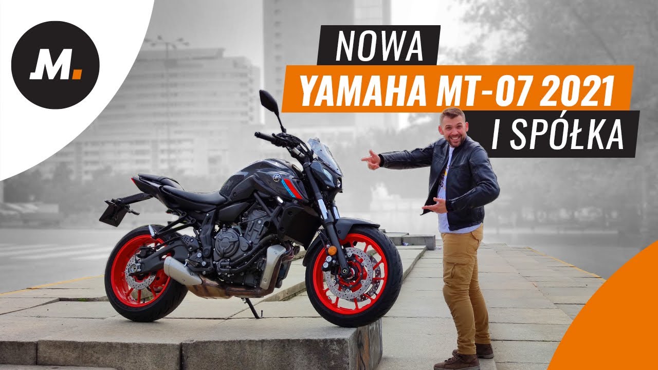 Yamaha MT-07 2021 - pierwsza jazda! 🏍📣 Jakie zmiany w nowym modelu 2021? 🧐👌🏍