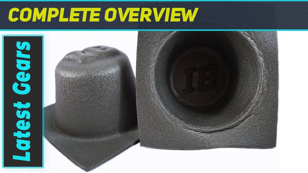 InstallBay Acoustic Speaker Baffles 6.5 Inch - Pair: Enhancing Your Sound System