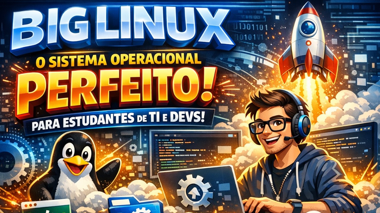 O Sistema Operacional PERFEITO para Estudantes de TI e Devs! 🐧🚀