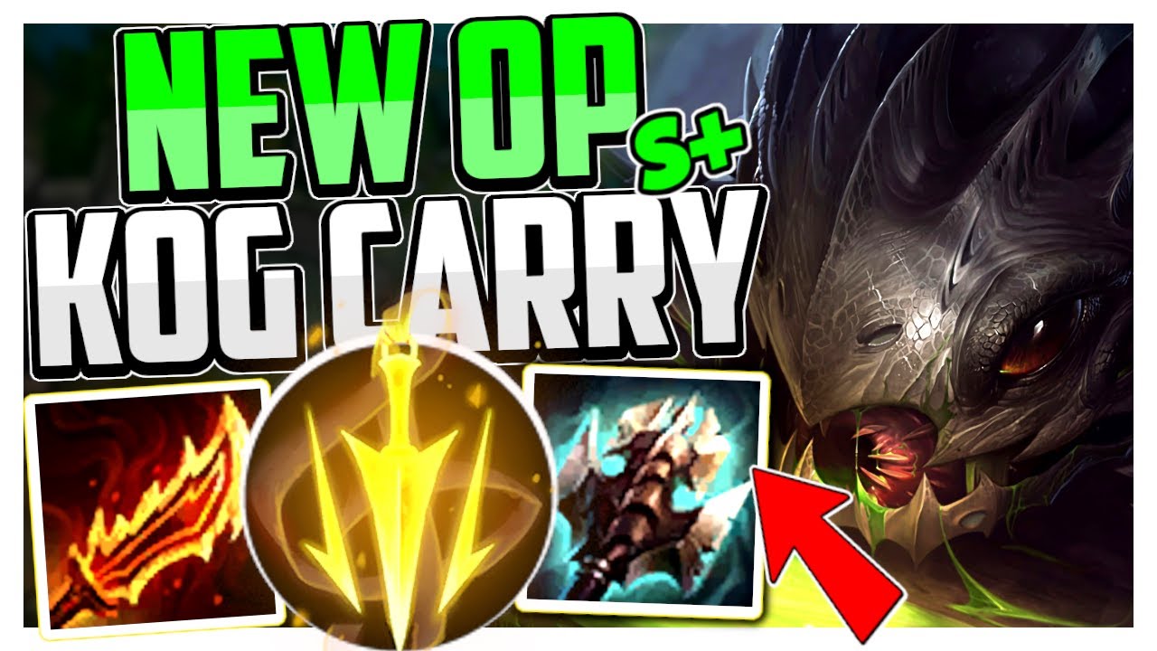 THIS KOG'MAW BUILD TURNED HIM INTO THE #1 ADC 👌 (MOST DAMAGE DEALT/TAKEN BUILD🔥) - League of Legends