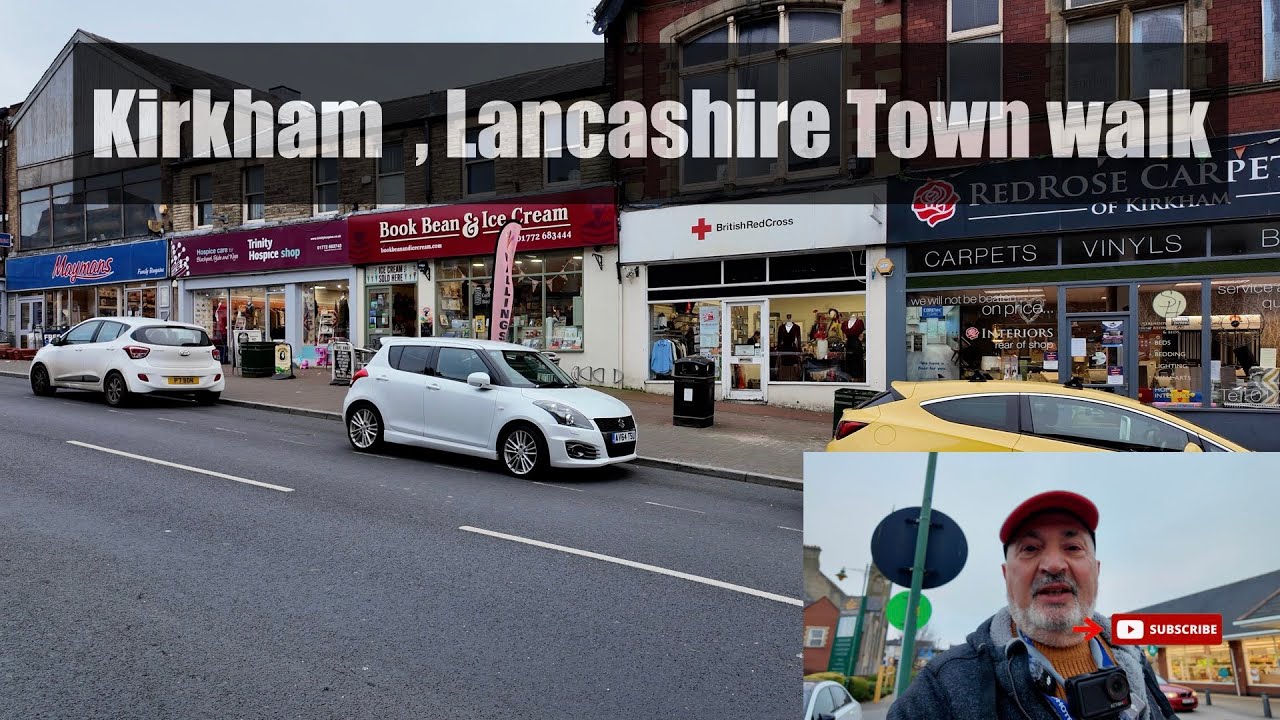 Kirkham ,Lancashire Town Walk