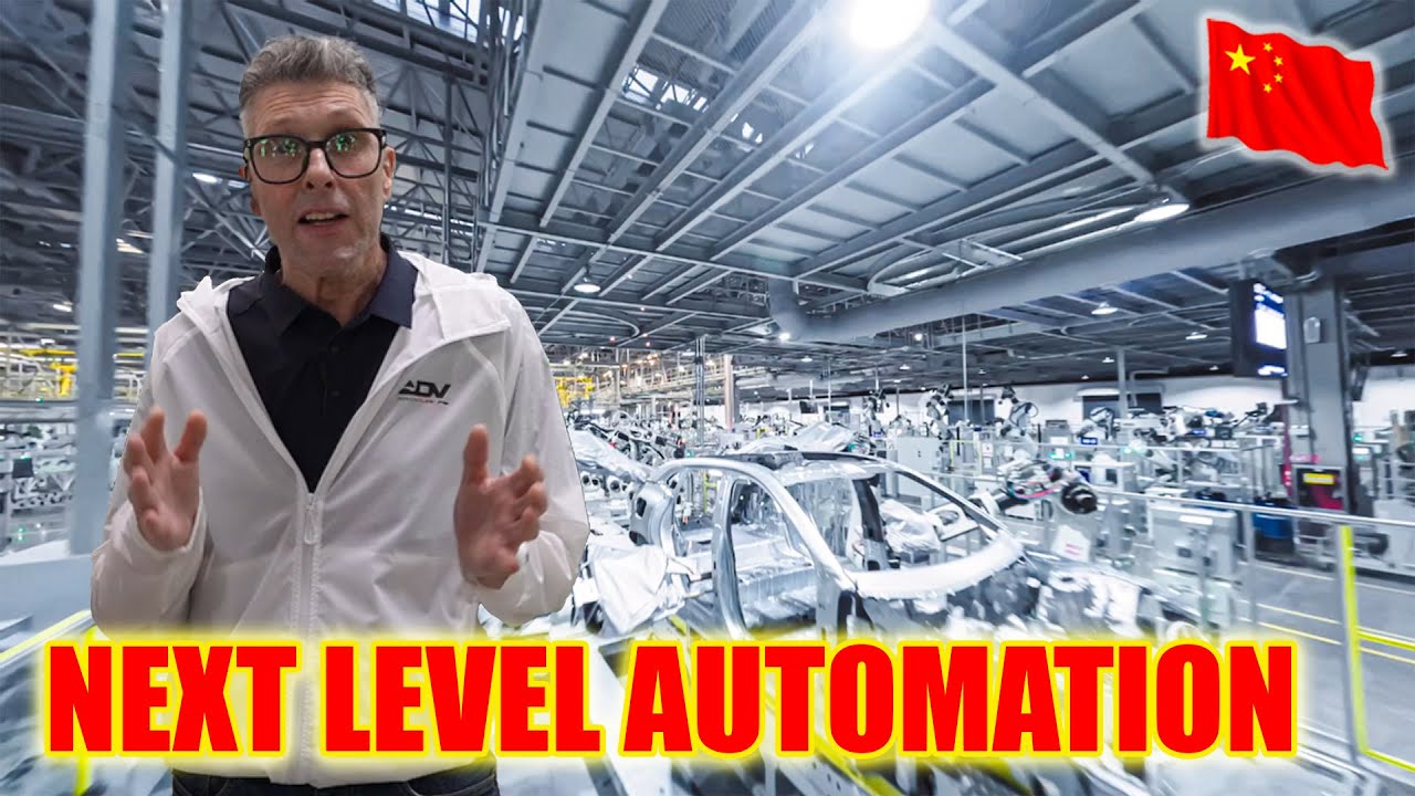 Chinese Automated Car Factory of the Future.