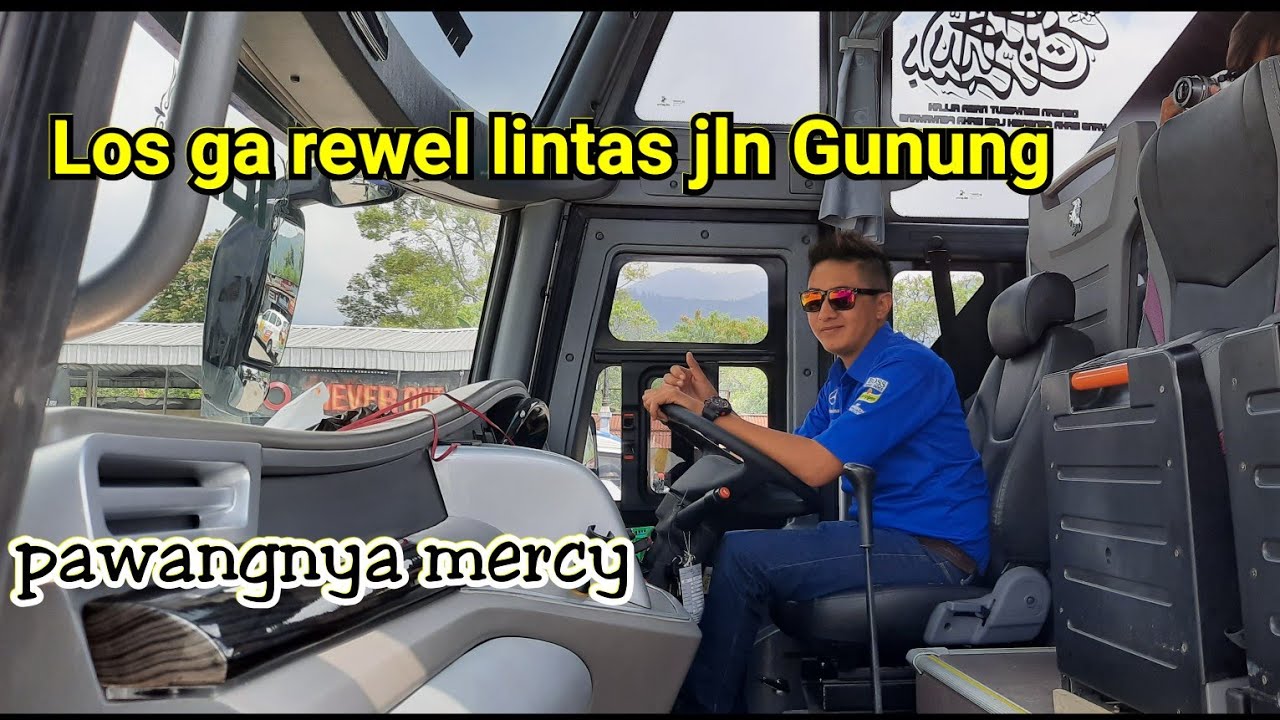 Driver tampan HENDRA AHOK√Bus baru Haryanto,jln gunung Tawangmangu