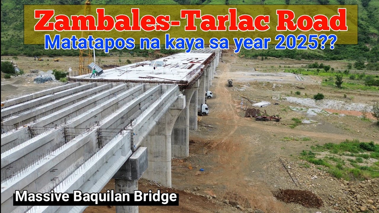 Pinakamalaking Tulay Na Ginagawa sa Zambales | Zambales - Tarlac Road
