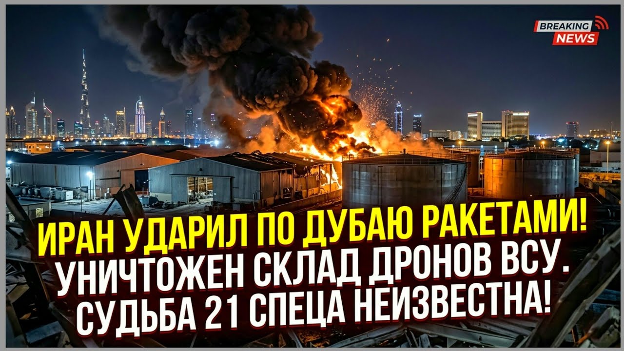 Иран каз'нил &laquo;Птах Мадьяра&raquo;: в Дубае унич'тожен 21 специалист ВСУ