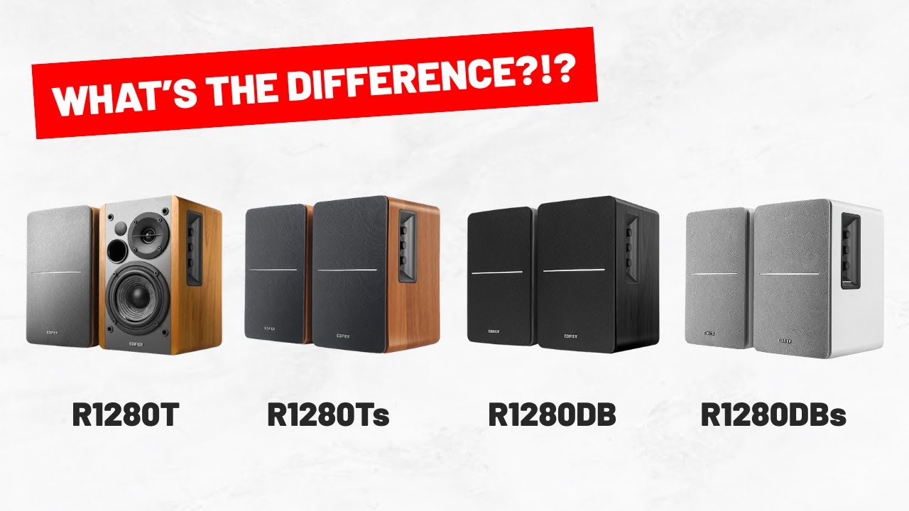 Edifier R2180T vs R1280Ts vs R1280DB vs R1280DBs