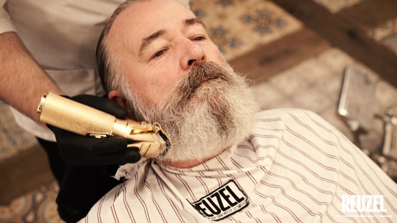 STEP BY STEP: A DELUXE barbershop beard trim by Miky from Schorem