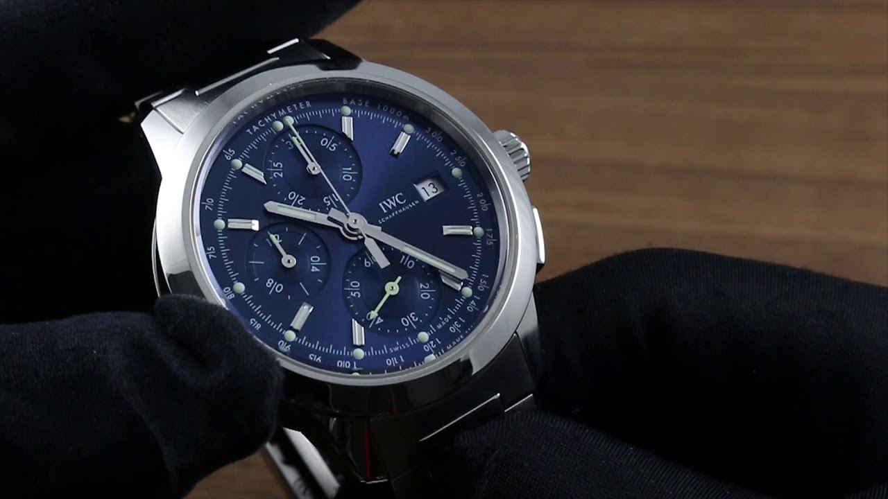 IWC Ingenieur Chronograph 3808 02 Showcase Review
