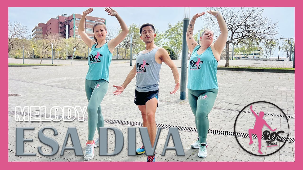 Esa Diva - Melody | Ros Dance Fitness | Zumba | Baile | Coreografía | Eurovisión | Spain | TikTok